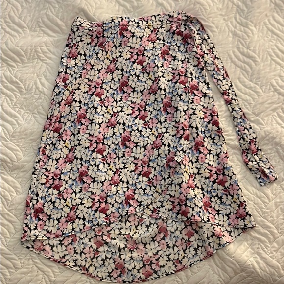 LOFT Floral Print Women's Wrap Skirt - Picture 1 of 4